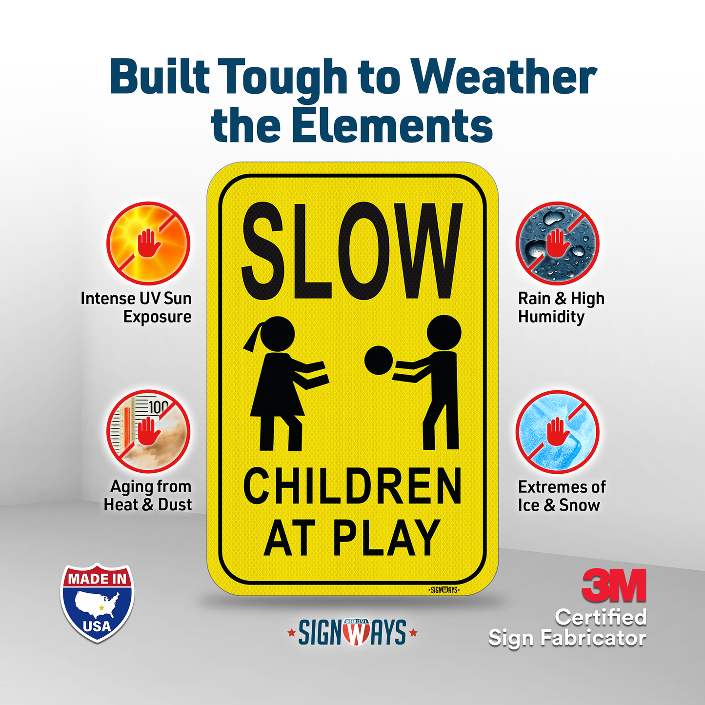 No Hunting or Trespassing Signs, No Fishing Signs | Yellow / Black 12x12”