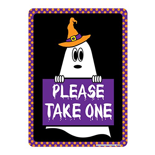 Please Take One Candy Halloween Signs