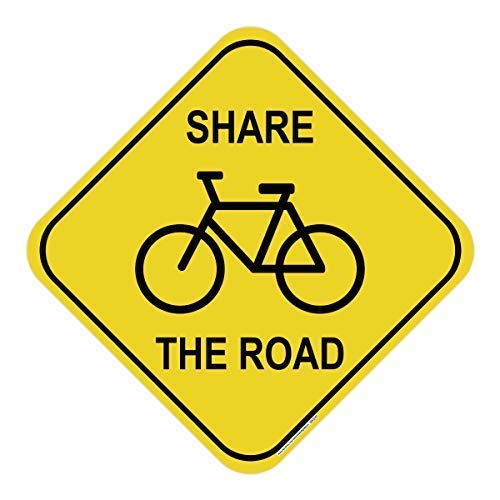 Share The Road Bicycle Sign