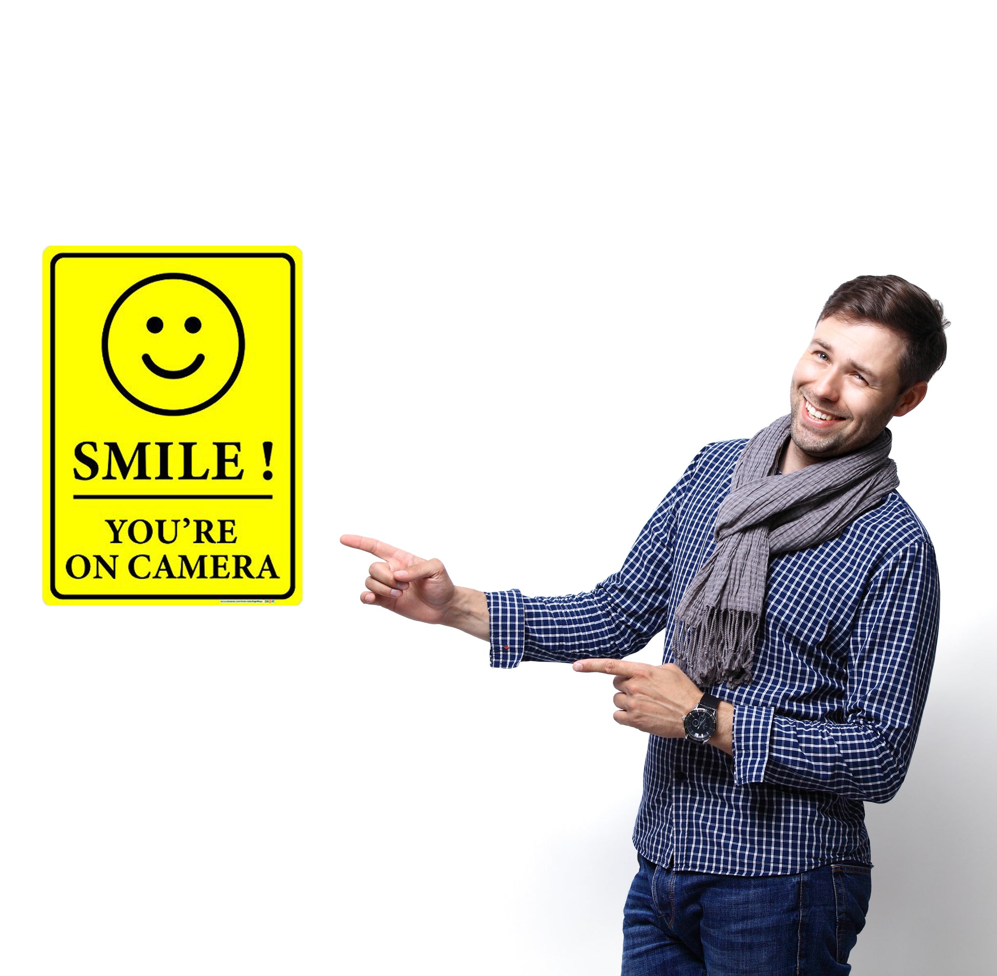 Smile! You're On Camera Sign