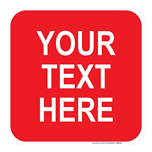Customizable Blank Aluminum Metal Square Sign