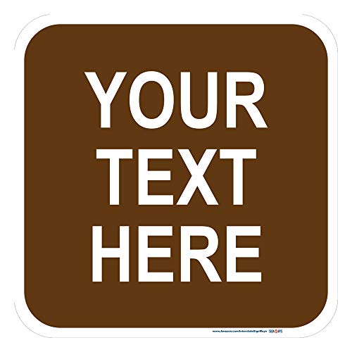 Customizable Blank Aluminum Metal Square Sign