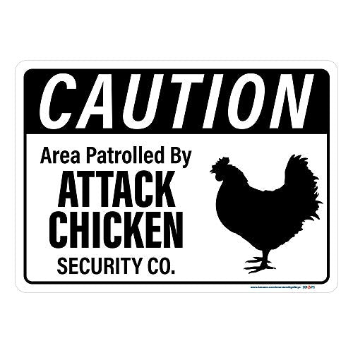Caution Attack Chicken Security Co Sign