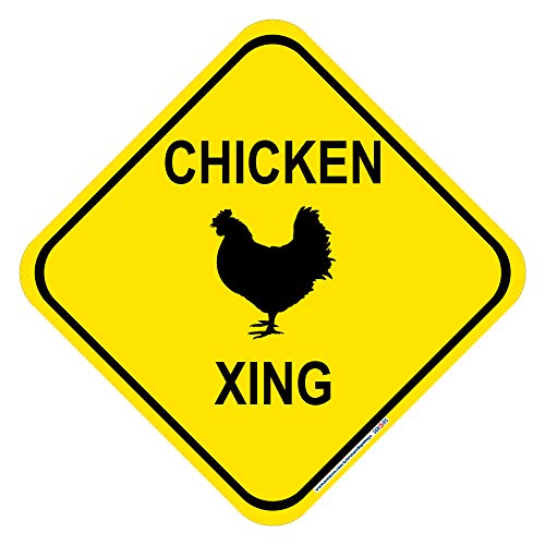 Chicken XING Sign