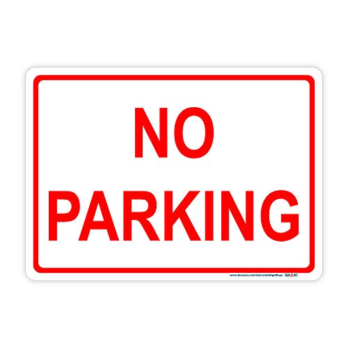 Signways, No Parking Horizontal SignHigh Quality Reflective