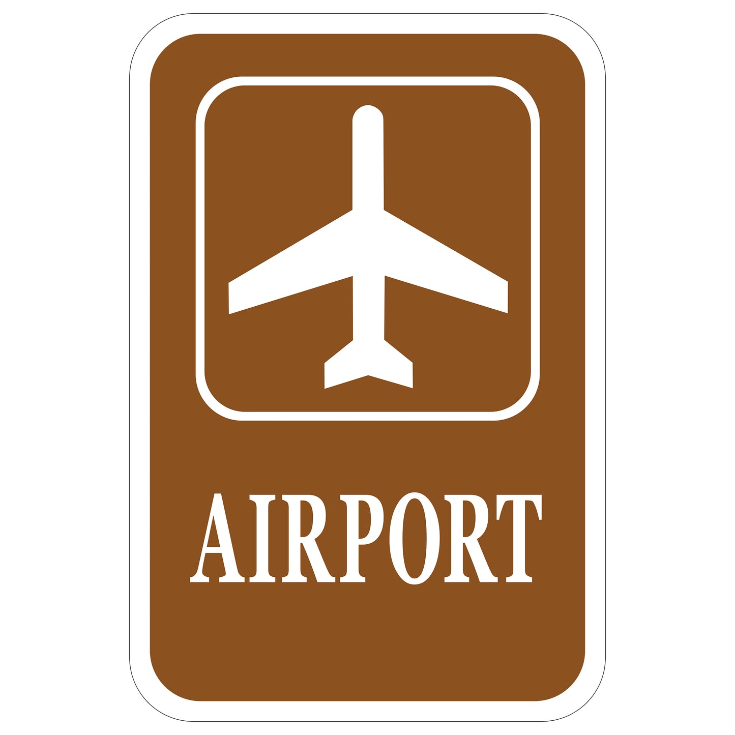 Airport Symbol Sign