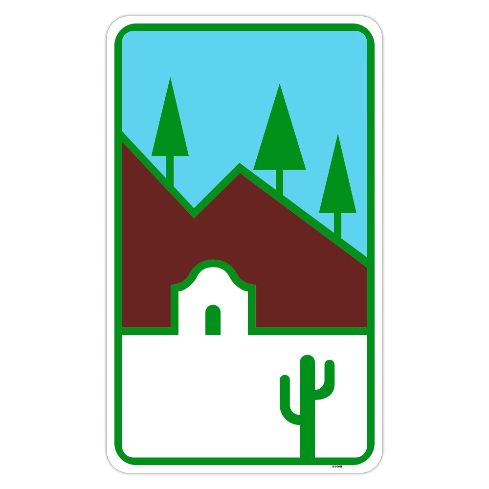 Arizona Scenic Road Marker Novelty Sign, Made in the USA