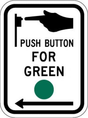 R10-4L Push Button For Green
