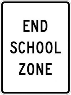 S5-2 End School Zone