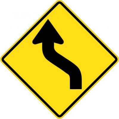 W1-4L Reverse Curve Left