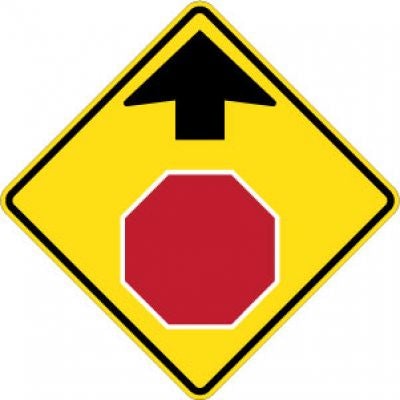 W3-1 Stop Ahead