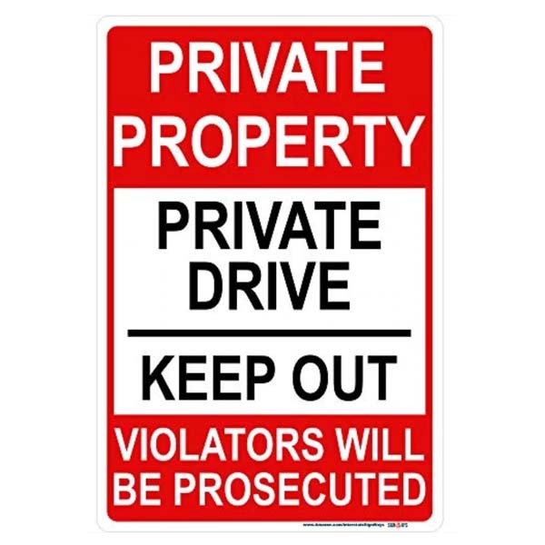 Private Property – Signs By SignWays