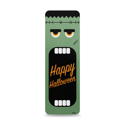 Halloween Welcome Sign: Frankenstein Decor 12x36” | Made in USA SignWays