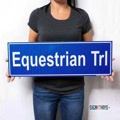 Custom Street Signs | Private Road Sign | Double-Sided | Made in USA 24” x 8