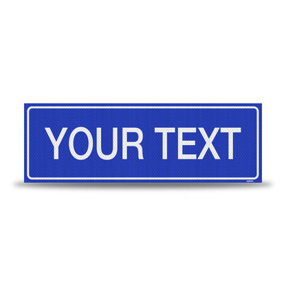 Custom Street Signs | Private Road Sign | Double-Sided | Made in USA 24” x 8