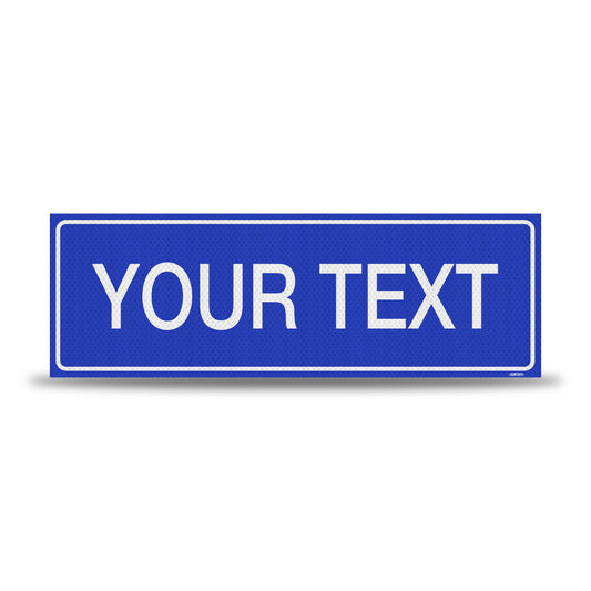 Custom Street Signs | Private Road Sign | Double-Sided | Made in USA 24” x 8