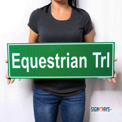 Custom Street Signs | Private Road Sign | Double-Sided | Made in USA 24” x 8