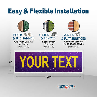 SignWays Personalized Street Signs | Custom Street Signs | Select Color, Design, Text