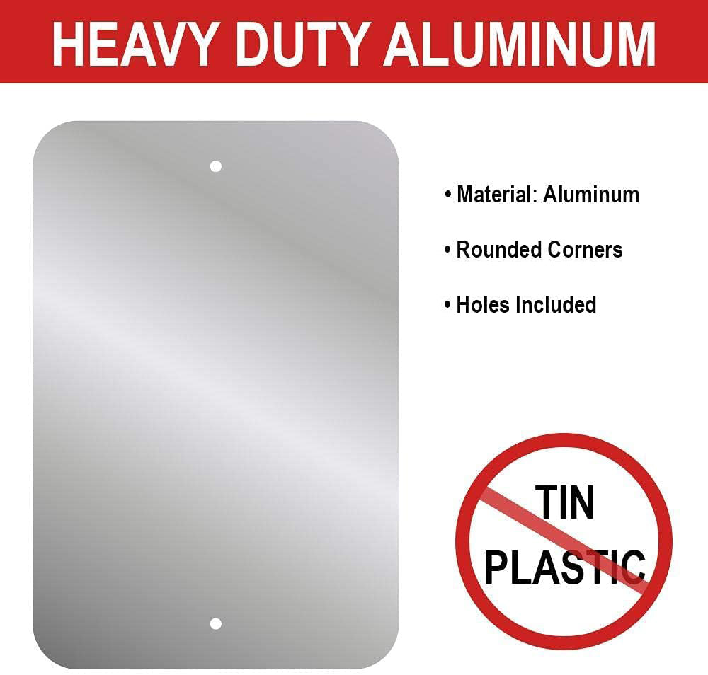 Interstate Signways Heavy Duty Aluminum Sign