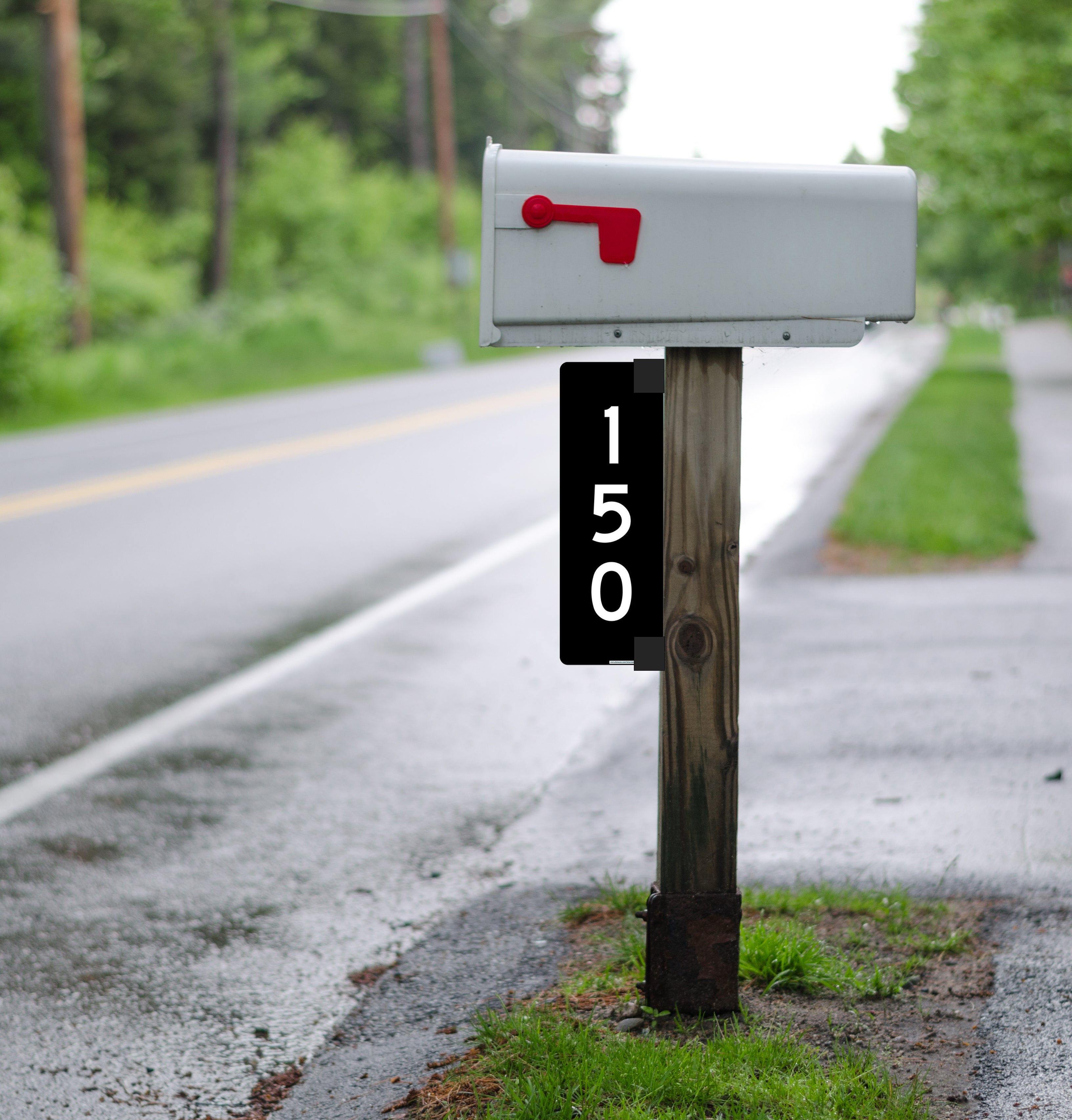 911 Sign Post Signways, 911 Emergency House Number Address Customizable Double-sided ...