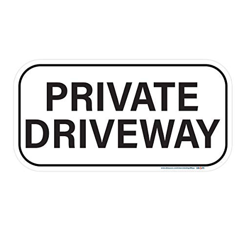 Private Driveway 6"x12" Sign