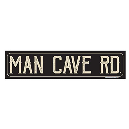 Man Cave Rd Sign