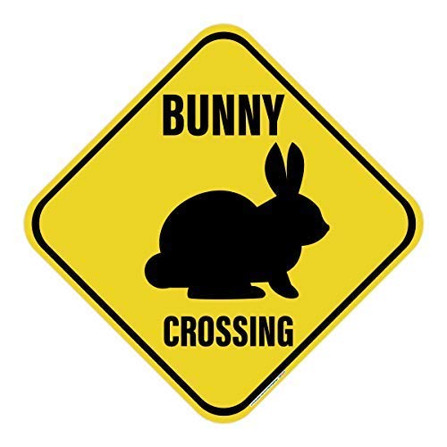 Interstate SignWays Bunny Crossing Sign – Signs By SignWays