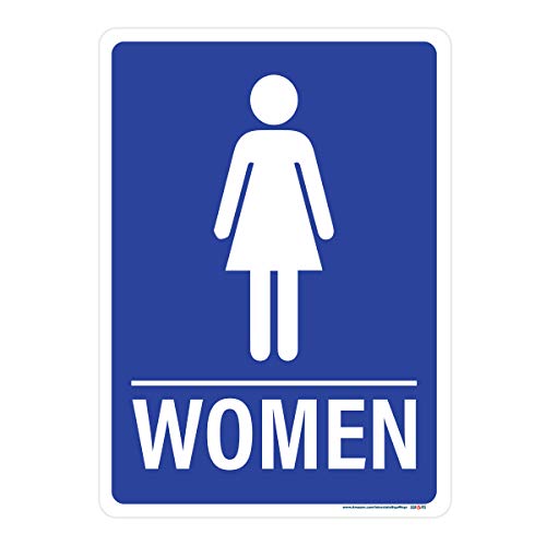 Women's Bathroom Location Sign