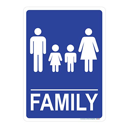 Family Bathroom / Restroom Sign
