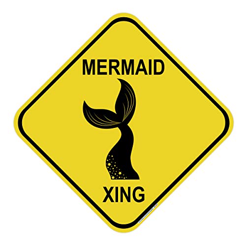 Mermaid Crossing Sign