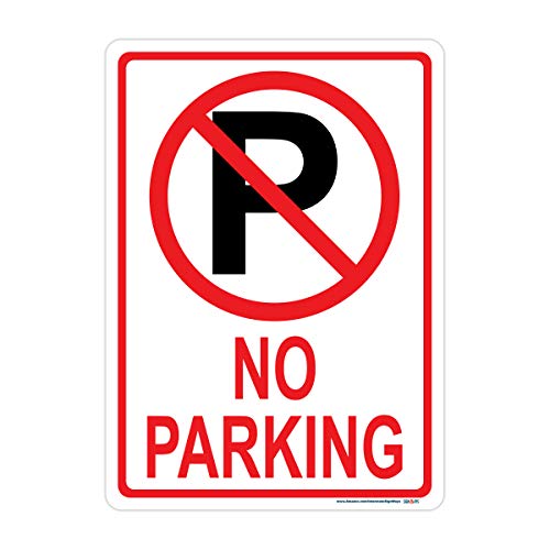 No Parking (Symbol) No Parking Sign