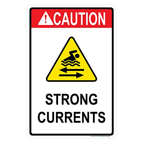 Danger, Strong Currents Sign