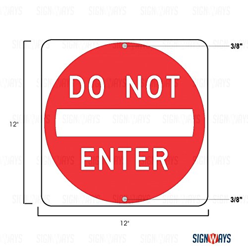 Do Not Enter Traffic Sign