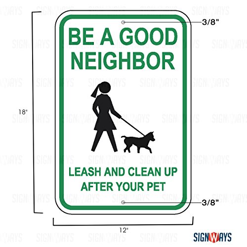 Clean up After Your Dog Sign