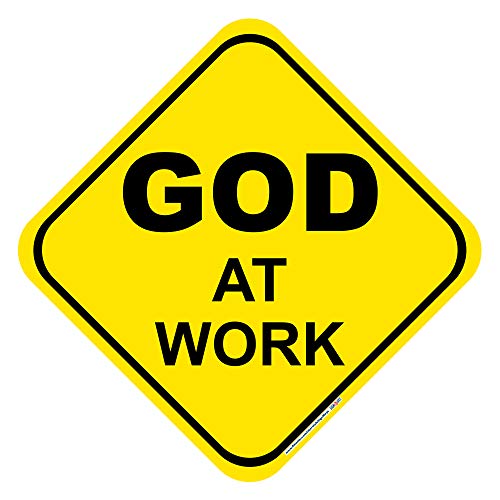 God At Work Sign