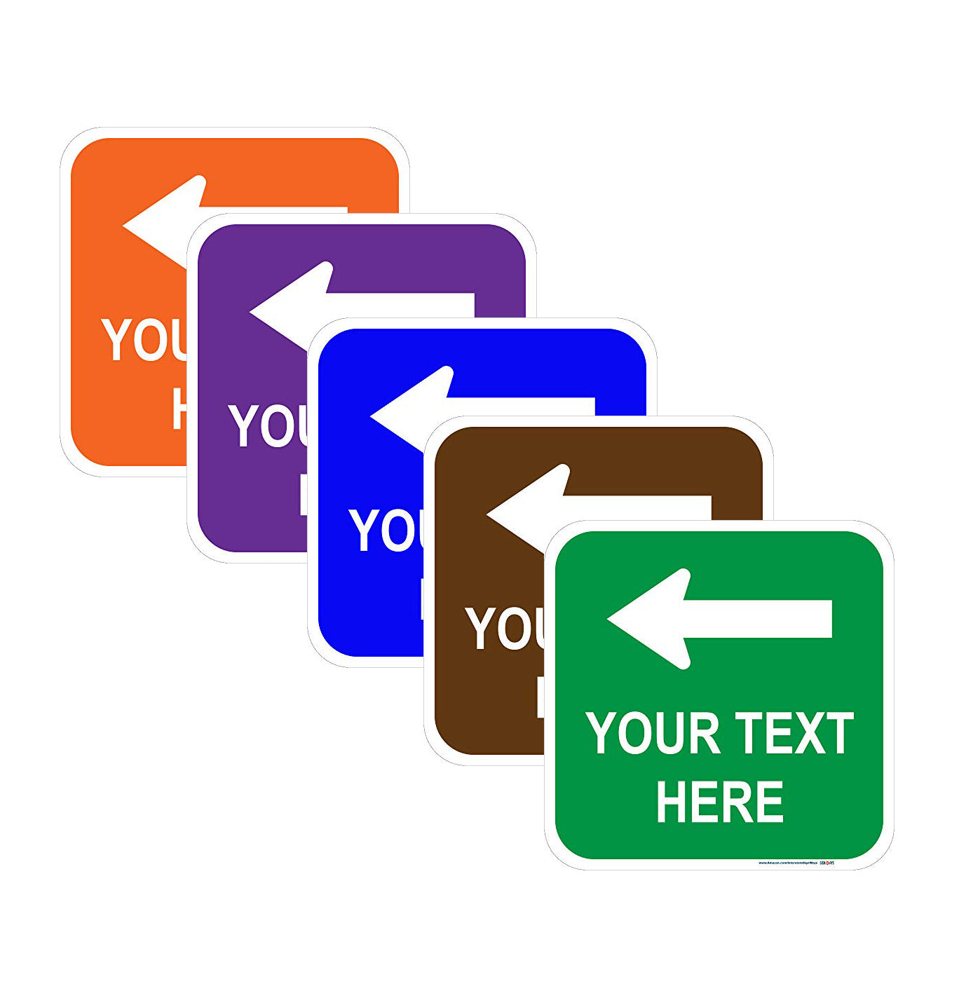 Custom Indicator Sign Custom and Personalized – Signs By SignWays