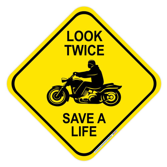 Look Twice (Image) Save A Life Sign
