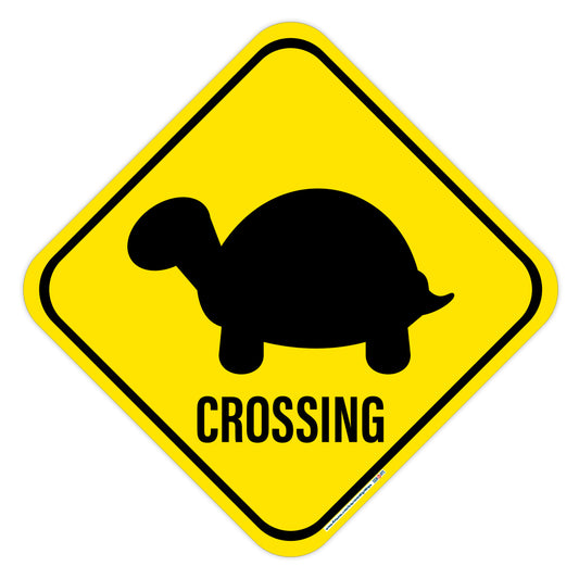 Turtle Crossing Sign