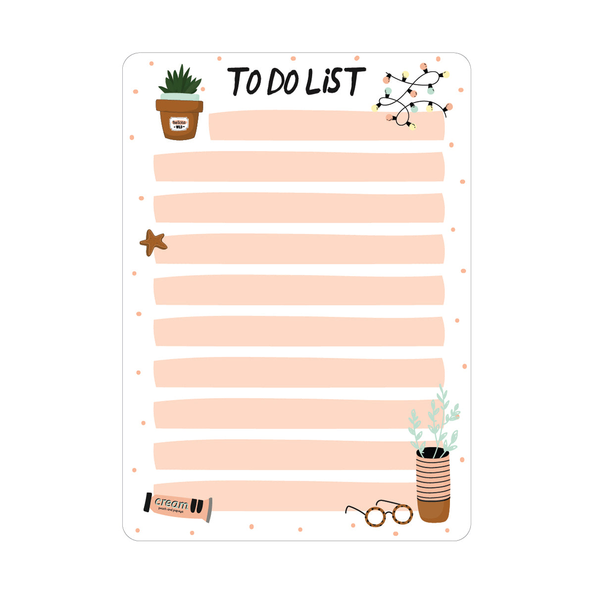 Dry Erase Decorative To-Do List Sign - High Quality Aluminum, Easy to Clean & Easy to Store