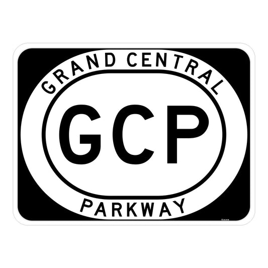 Grand Central Parkway Novelty Sign, Made in the USA