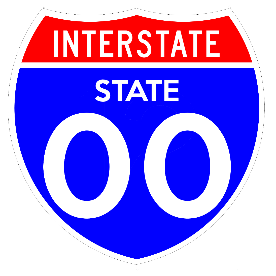M1-1 Interstate Shield Sign