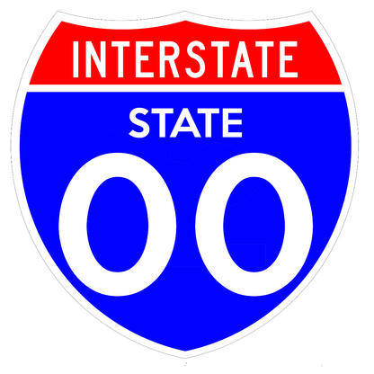 M1-1 Interstate Shield Sign