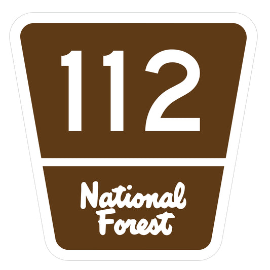 Customizable - M1-7 National Forest Route Marker