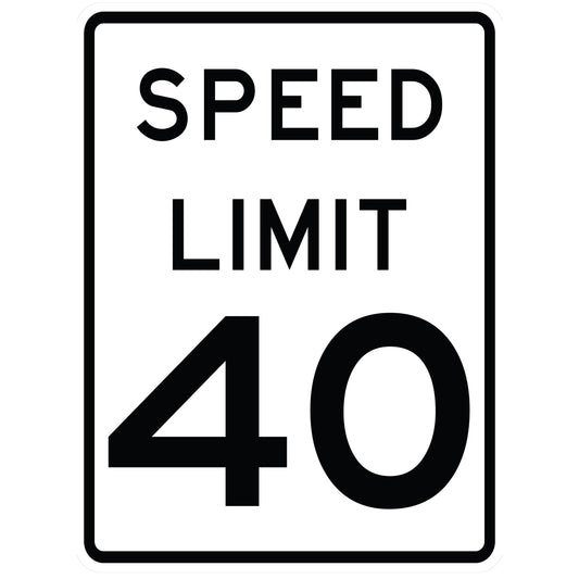 Customizable- R2-1 Speed Limit (#) MUTCD Sign