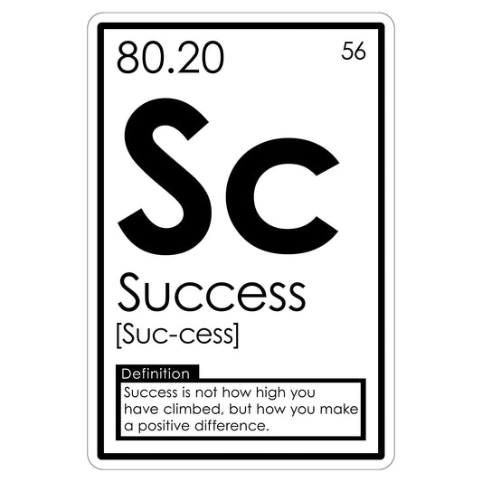 Elements of Success Sign - Success Sign