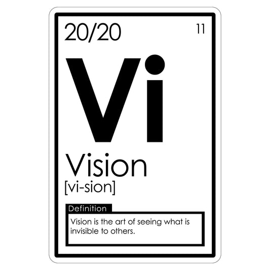 Elements of Success - Vision Sign