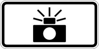 R10-19P Traffic Laws Photo Enforced Symbol