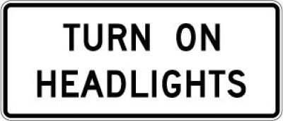 R16-8 Turn On Headlights