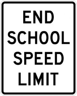 S5-3 End School Speed Limit