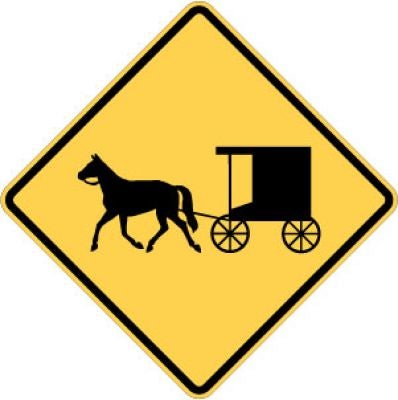 W11-14 Horse & Buggy Traffic